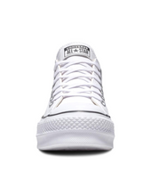 Cargar imagen en el visor de la galería, Converse - Chuck Taylor All Star Plataforma Clean Leather Piel Blanca
